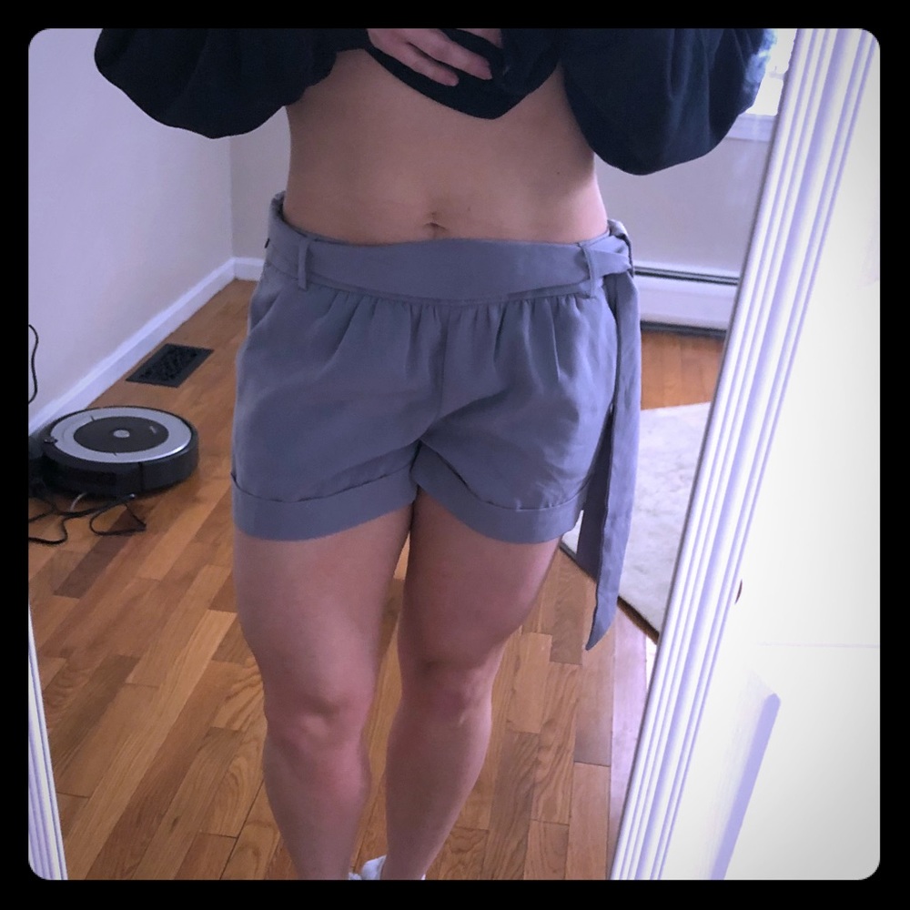 Express silk shorts